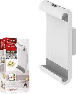 Barkan Tablethouder voor 7-12 inch apparaten, vast, 360 graden rotatiebeugel, geschikt voor Apple iPad/Air/Mini, Samsung Galaxy Tab