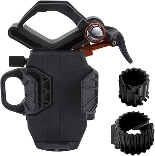 Celestron 81055 NexYZ 3-Axis Universal Smartphone Adapter, Patented Design - Works with Telescopes, Spotting Scopes, Binoculars, Monoculars and Microscopes, Black
