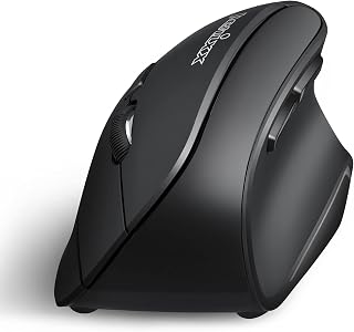 Perixx Perimice-804 Bluetooth® muis optisch ergonomisch zwart