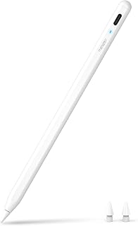 Metapen Pencil A8 Compatibele iPad 2018-2026,2X Sneller Opladen, Palmafwijzing, Stylus Pen voor iPad 11/10/9/8/7/6,Air 5/4/3/11 inch M2/M3, Pro 12,9 inch/11 inch/13 inch M4,M5 Mini 6/5