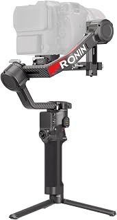 DJI RS 4 Pro, gimbalstabilisator voor DSLR- en filmcamera's | laadvermogen van 4,5 kg, native verticale opnamen van de 2e generatie, dubbele scherpstelling en zoommotoren
