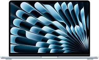 Apple MacBook Air 13 inch laptop met M4-chip: ontworpen voor Apple Intelligence, 13,6 inch Liquid Retina-display, 16 GB uniform geheugen, 256 GB SSD-opslag, touch ID; hemel; FR