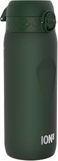 Ion8 Waterfles, 750 ml/24 oz, Lekvrij, Makkelijk te Openen, Veilige Vergrendeling, Vaatwasserbestendig, BPA-vrij, Hygiënische Deksel, Draaghandvat, Gevormde Grip, Makkelijk Schoon, Geurvrij