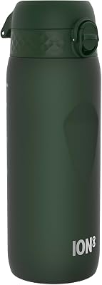 Ion8 Waterfles, 750 ml/24 oz, Lekvrij, Makkelijk te Openen, Veilige Vergrendeling, Vaatwasserbestendig, BPA-vrij, Hygiënische Deksel, Draaghandvat, Gevormde Grip, Makkelijk Schoon, Geurvrij