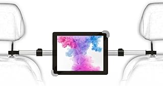Tablet houder auto hoofdsteunbeugel midden / 9,5 tot 14,5 inch / - voor/iPad Pro 12,9 '', Galaxy TabPro S, MS Surface 12.3 '' en groter/Relax H3 - achterbankhouder Auto Universal