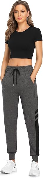 Joggingbroek voor dames lange sportbroek met elastiek - tweedehands - als nieuw — outlet/retourdeal
