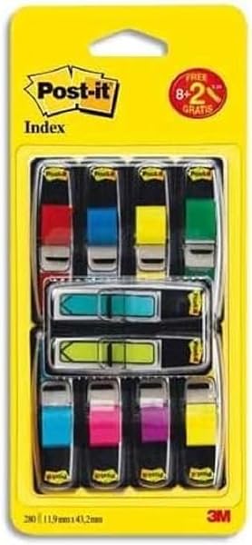 Post-it "Index Mini Promotion" plakbriefjes set om te markeren - outlet/retourdeal