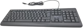 Trust Taro Frans AZERTY-toetsenbord, spatwaterdicht, stil, USB-kabel van 1,8 m, platte toetsen, pc-toetsenbord, laptop, computer, Windows, Mac OS - zwart | AZERTY FR