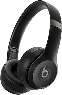 Beats Solo 4 — draadloze Bluetooth on-ear-koptelefoon, Appel en Android compatibel, 50 uur luistertijd – Matzwart