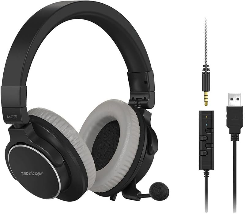 Behringer BH470U Hoogwaardige stereo koptelefoon met afneembare - outlet/retourdeal