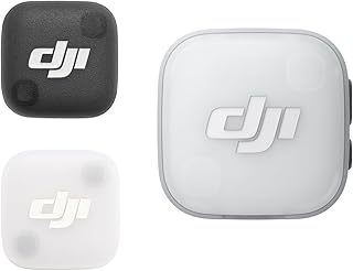 DJI Mic Mini 2-zender, draadloze mini-mic, ultralicht, 8 uur batterijduur, energiebesparing, ruisonderdrukking, vlog, streaming