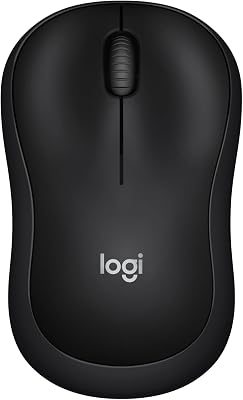 Logitech M220 SILENT Draadloze Muis, 2,4 GHz met USB-Ontvanger, 1000 DPI Optische Tracking, 18 Maanden Batterij, Tweehandig, Compatibel met PC, Mac, Laptop - Grijs