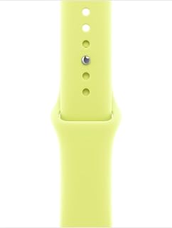 Apple Watch Band - Sportbandje - 40 mm - Neongeel - S/M