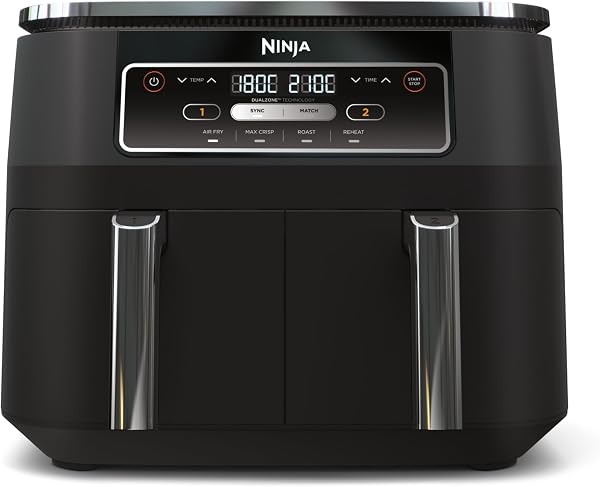 Ninja Foodi Dual Zone Digital Airfryer - tweedehands - als nieuw — outlet/retourdeal