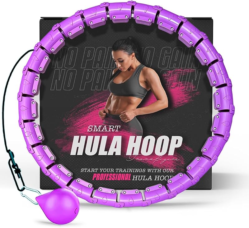 Gewogen hoelahoep Infinity Smart Hoops met teller 22"-44" inch - outlet/retourdeal
