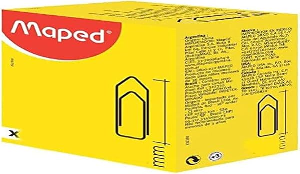 Maped Box met 1000 paperclips - tweedehands - als nieuw — outlet/retourdeal