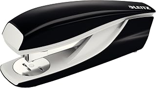 Leitz Metalen nietmachine, voor 40 vellen, incl. nietjes, ergonomisch ontwerp, zwart, NeXXt serie, 55220095