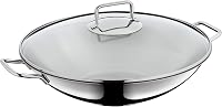 WMF Party Macao Wok 36 cm + glazen deksel - outlet/retourdeal