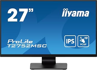iiyama ProLite T2752MSC-B1 computer monitor 68.6 cm (27") 1920 x 1080 pixels Full HD LED Touchscreen Black