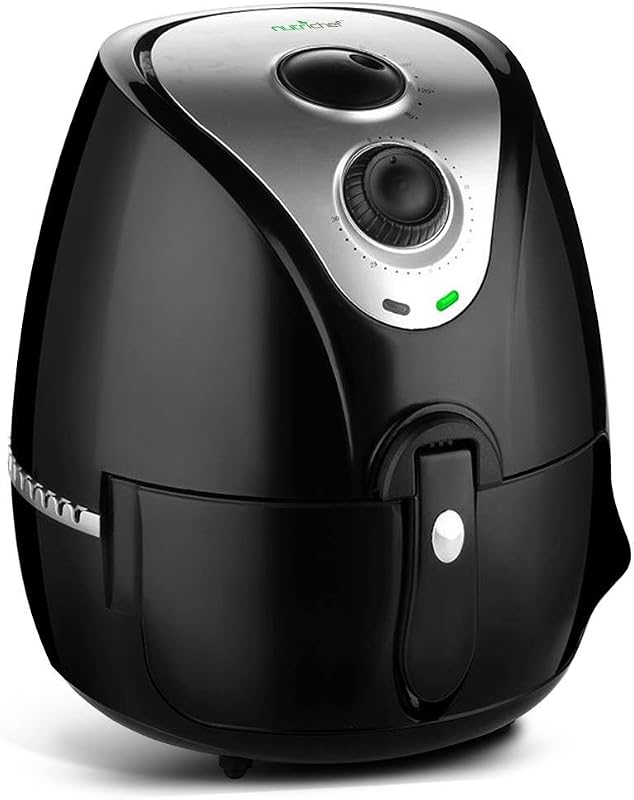 Nutrichef Heteluchtfriteuse met instelbare temperatuur en tijd - outlet/retourdeal