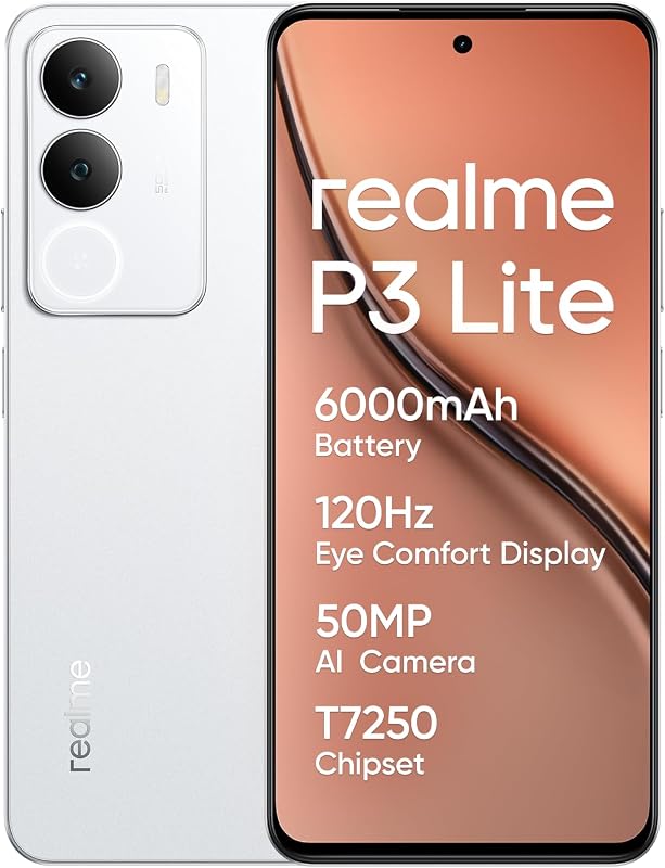 realme P3 Lite Smartphone - tweedehands - als nieuw — outlet/retourdeal