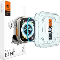 Spigen EZ Fit Screenprotector [2 Stuks] voor Apple Watch Ultra 3 49mm - tweedehands - als nieuw — outlet/retourdeal