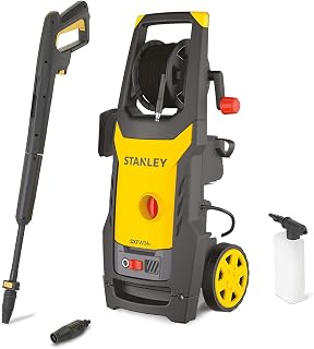 Stanley Hogedrukreiniger SXPW24B, koud water, voor buiten huis en auto's, max. druk 170 bar, max. debiet 500 l/u, stroomverbruik 2400 W