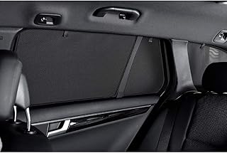 Set Car Shades compatibel met Skoda Kodiaq 2017-2024 (6-delig) Pasklare Auto Zonwering