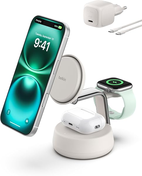 Belkin 3 in 1 Draadloze Oplader - outlet/retourdeal