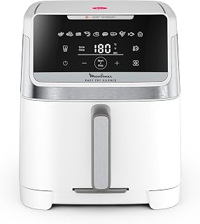 Moulinex Easy Fry Silence 7L, stille en compacte Air Fryer, tot 8 personen, afneembare voorkant, EZ8421F0