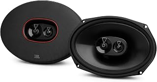 JBL Club GEN3 964M 3-Weg Coaxiale Luidsprekers Auto 6x9 inch (152x230 mm) | 85 W RMS / 255 W Max, 93 dB, 3 Ohm, 50 Hz-20 kHz, 3-weg, Plus One woofer, silk dome tweeter, Set van 2, Pro Car Audio JBL