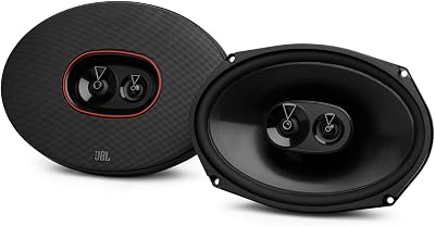 JBL Club GEN3 964M 3-Weg Coaxiale Luidsprekers Auto 6x9 inch (152x230 mm) | 85 W RMS / 255 W Max, 93 dB, 3 Ohm, 50 Hz-20 kHz, 3-weg, Plus One woofer, silk dome tweeter, Set van 2, Pro Car Audio JBL