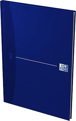 OXFORD Gebonden boeken blauw A4 (geruit). 1 Stuk blauw - outlet/retourdeal