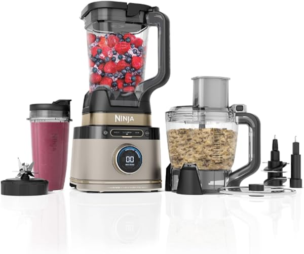 Ninja 3-in-1 Detect Power Blender Processor Pro - tweedehands - als nieuw — outlet/retourdeal