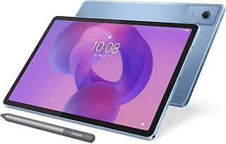 Lenovo Idea Tab - Display 11" 2.5K (2560 x 1600) 90Hz, Mediatek Dimenity 6300, RAM 8 GB, geheugen 128 GB, 5G, WiFi 5, tablet Android 15, Tab Pen inbegrepen - Polar Blue