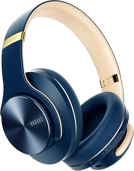 DOQAUS Draadloze Bluetooth-hoofdtelefoon - tweedehands - zeer goed — outlet/retourdeal