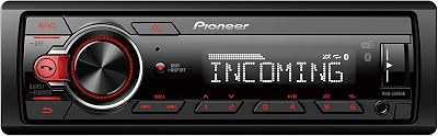 Pioneer MVH-330DAB-AN, 1DIN autoradio met RDS en DAB+, USB, AUX-ingang, Bluetooth, geringe inbouwdiepte met DAB-antenne