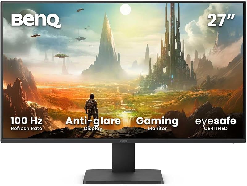 BenQ GW2790CE 27" 1080p FHD 144Hz IPS Eye-Care thuiskantoormonitor, USB-C, 1080 x 1920, Visual Optimizer, Flicker-free, Low Blue Light, supersmalle bezel, TÜV-gecertificeerd, Eye-Care U