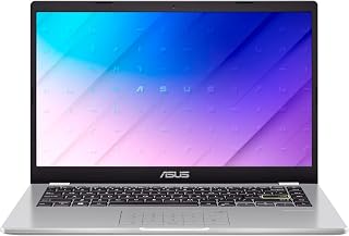 ASUS Vivobook 14 E410MA-BV2143WS laptop, wit, 14 inch HD (Intel Celeron N4020, 4 GB RAM, 64 GB eMMC, Windows 11 Home) Numpad-technologie, Frans AZERTY-toetsenbord + Microsoft Office