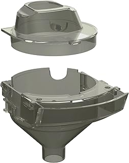 Baby Brezza Formula Pro Mini vervangende trechter en afdekking, grijs