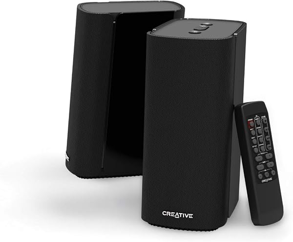 Creative T100 2.0 compacte HiFi-desktopluidsprekers - tweedehands - zeer goed — outlet/retourdeal