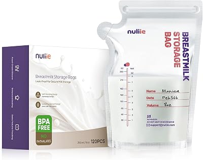 Nuliie 120 stuks moedermelkzakjes - outlet/retourdeal