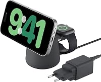 Belkin BoostCharge Pro 2-in-1 draadloze oplader met Qi2 (15 W) - tweedehands - zeer goed — outlet/retourdeal