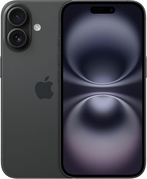 Apple iPhone 16 (128 GB) Zwart - tweedehands - zeer goed — outlet/retourdeal