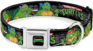 Buckle-Down 22,9-38,1 cm nta-Classic Teenage Mutant Ninja Turtles Logo hondenhalsband