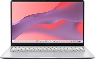 ASUS Chromebook CX1505CTA-S70266 15,6 inch FHD 60 Hz PC draagbaar (Intel Celeron N50 3,4 GHz processor, 8 GB DDR5, 128G eMMC, Intel UHD Graphics, ChromeOS) - AZERTY-toetsenbord