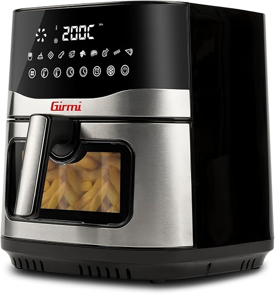 Girmi FG90 luchtfriteuse 9 liter - tweedehands - zeer goed — outlet/retourdeal