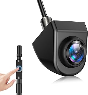 AUTO-VOX Auto achteruitrijcamera: 6 schakelbare systemen - eenvoudige knopschakeling, 180 ° groothoeklens, geen visoogeffect, stealth-OEM-stijl, 1080P HD, IP69K waterdichte parkeercamera voor auto