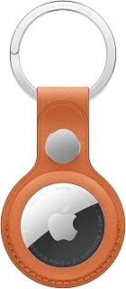 Apple FineWoven AirTag‑sleutelhanger - Oranjerood 