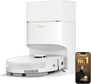 DREAME D20 Pro Plus-robotstofzuiger, zuigkracht van 13.000 Pa, dubbele ontwarrende borstel voor dierenhaar, hoekreiniging, zelflegend, LDS-navigatie en laservermijding, 2-in-1 stofzuiger en dweil